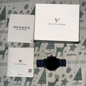 Skagen Smartwatch with Dark Blue Band